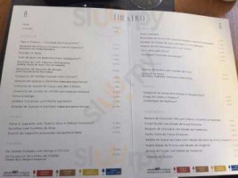 Theatro menu