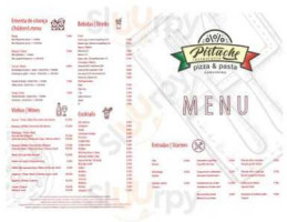 Pizzaria Pistache menu