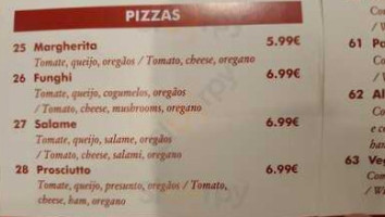 Art Italiana menu