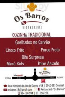 Restaurant Os Barros food