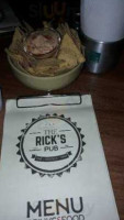 The Rick's Pub food