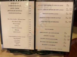 Casa Armenio menu