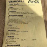 Vikurskali Grill Cardápio