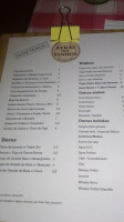 Atras Dos Vinhos Petisqueira menu