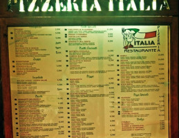 Pizzaria Italia menu