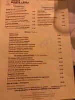 Monte Da Eira menu