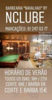 Nclube Taberna, Piscina, Mercearia, Barbearia food