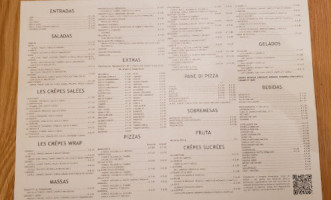 Pizzaria Pizzarte menu