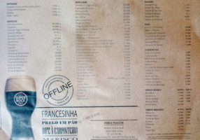 Cafe Offline menu