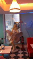 The 50`s American Diner inside