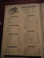 Tasca Do Canico menu
