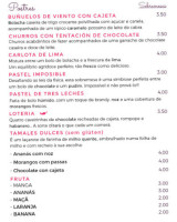 Frida Cocina Mestiza menu