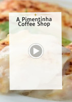 A Pimentinha Coffee Shop menu