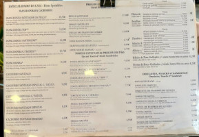 Lado B Cafe menu