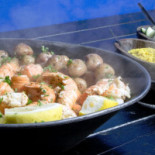 Fjorubordid Comida