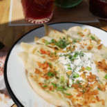 Pelmeški Comida