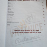 VrÁtnice Restaurace Cardápio