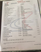 Cafe Rossio -snack menu