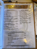 Il Giardino menu