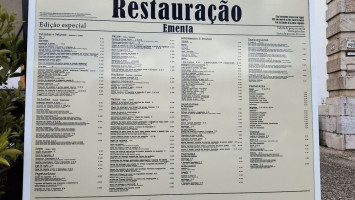 Restauração menu