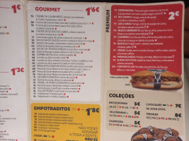 100 Montaditos Largo Da Estacao menu