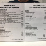 Imperial De Ourique Speisekarte