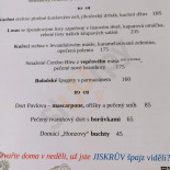 Zájezdní Hostinec U Jiskrů Comida