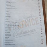 VrÁtnice Restaurace Cardápio