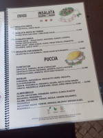 Scartuccio Pucceria menu