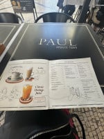 Paul (rua Augusta) menu