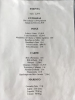 A Parisiana O Jaime menu