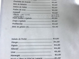 O Godinho menu