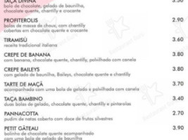 Divina Pizza menu