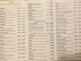 Emocoes Pizzas Co menu