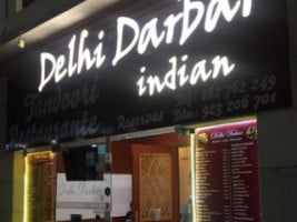 Delhi Darbar Indian Tandoori menu