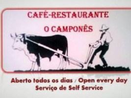 O Camponês menu