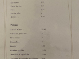 São Martinho Ii menu