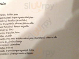 O Poleiro menu