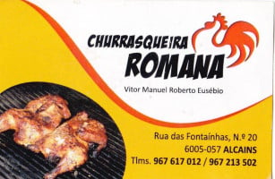 Churrasqueira Romana menu