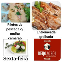 Beijo Ao Boi menu