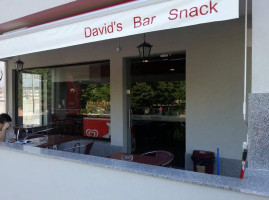 David's Snack outside