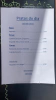 Bela Vista menu