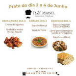 Café E 'o Manel ' Carta