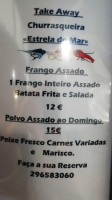 Estrela Do Mar menu