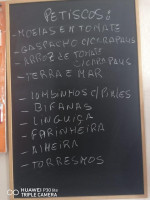 Taberna Da Maria menu