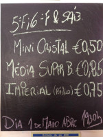 Café Da Vila menu