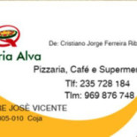 Pizzaria Alva Cafetaria Carte