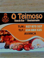 O Teimoso menu