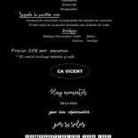 Ca Vicent Carte