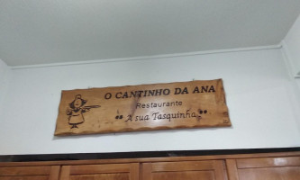 O Cantinho Da Ana menu